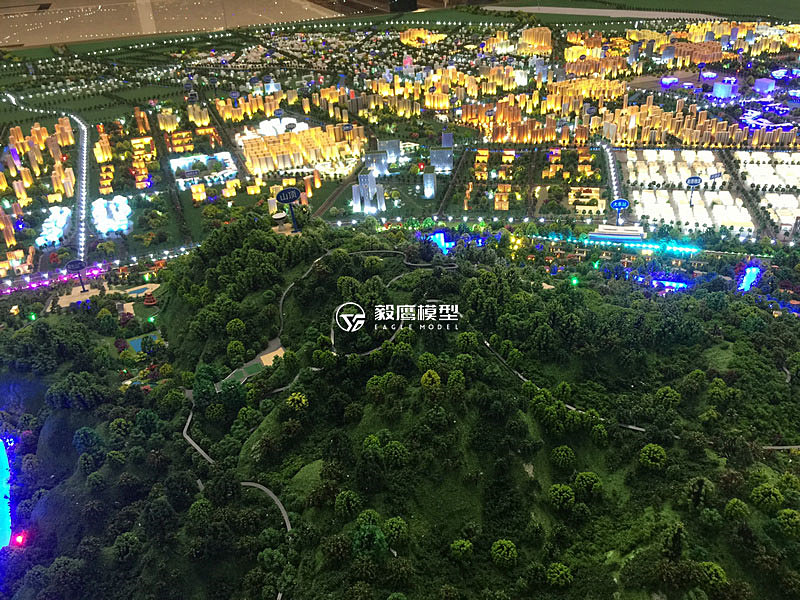 梅州市興寧總體規(guī)劃模型(圖1)