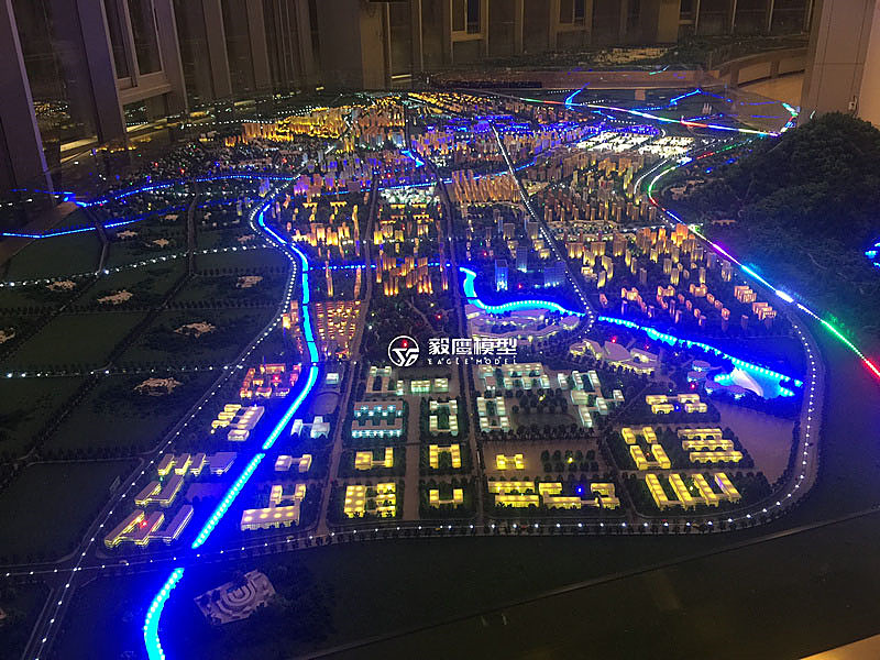 梅州市興寧總體規(guī)劃模型(圖2)