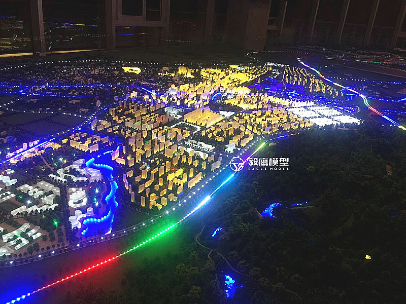 梅州市興寧總體規(guī)劃模型(圖3)