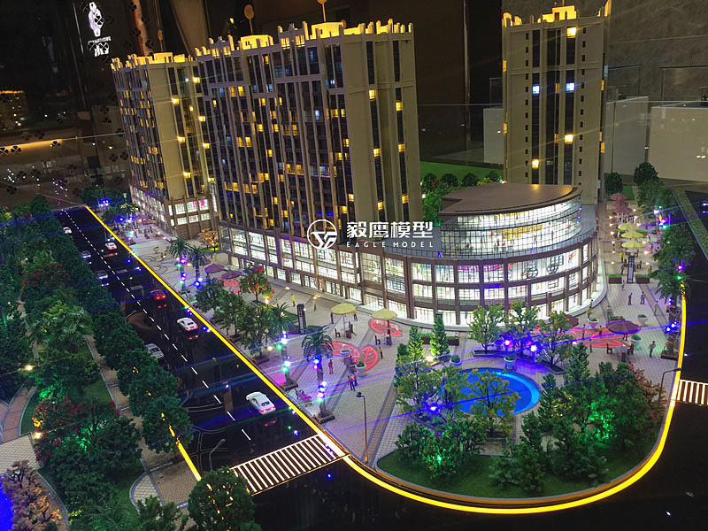 興寧盛景時(shí)代售樓模型(圖1)