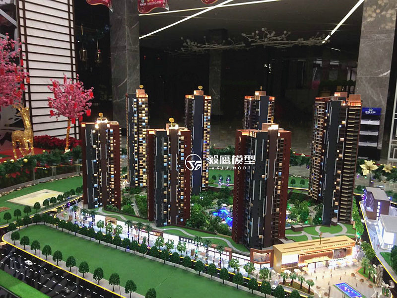 中山德瑞花園售樓模型(圖1)