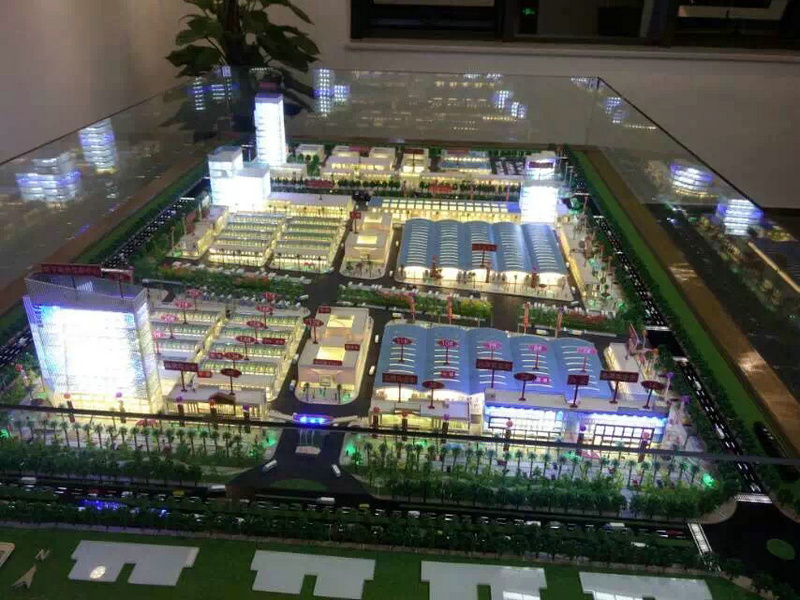 廣州農(nóng)墾滁州農(nóng)產(chǎn)品批發(fā)市場模型(圖2)