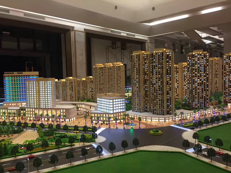 江門裕邦新外灘售樓模型(圖1)