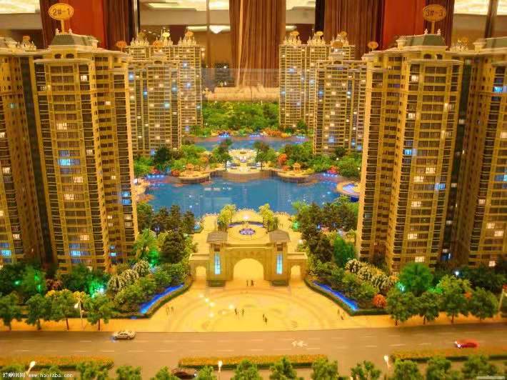 建筑模型中水面的制作過程(圖1) 建筑模型中水面的制作過程(圖1)