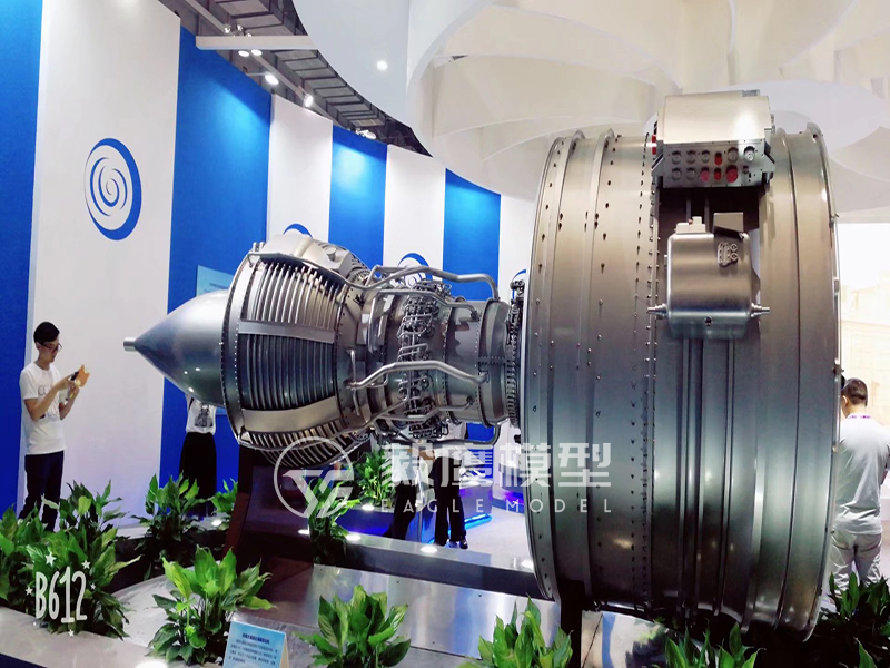飛機(jī)發(fā)動機(jī)模型(圖1)
