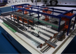 涂裝自動化生產(chǎn)線模型